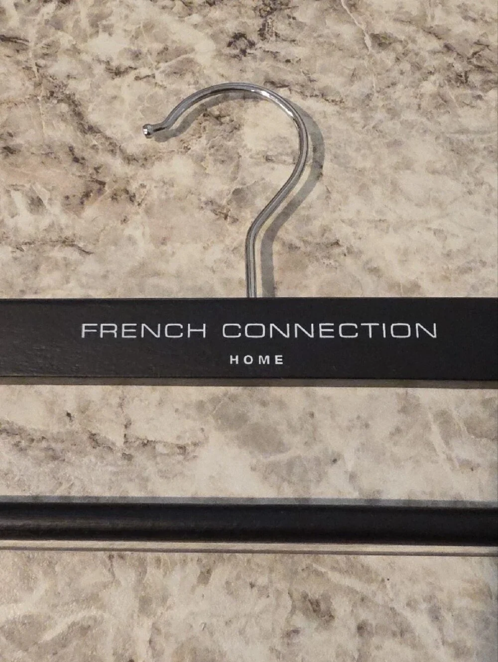 Black Wooden Clamp Hangers